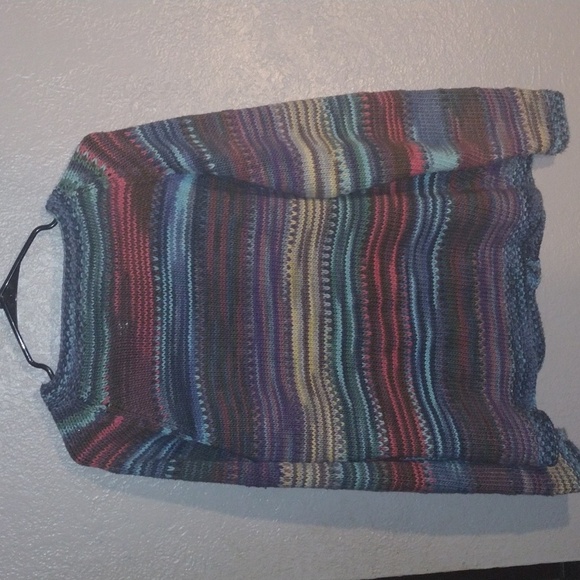 Multi Color 100% Cotton The Sweater Venture Cardigan Sweater M - Picture 6 of 6